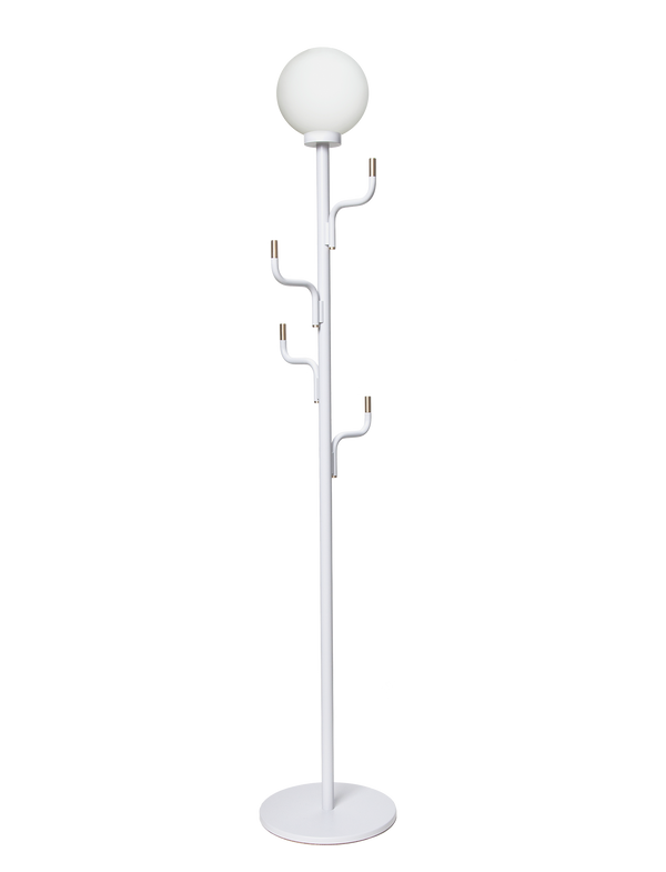 BIG DARLING Floor lamp & hanger Cottoncandy White