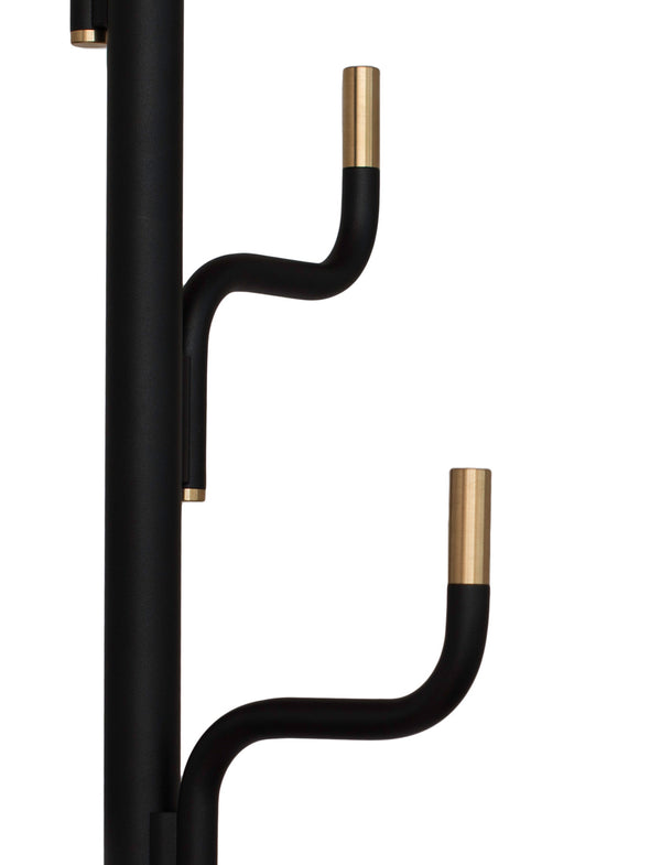 BIG DARLING floor lamp & hanger Ninja Black