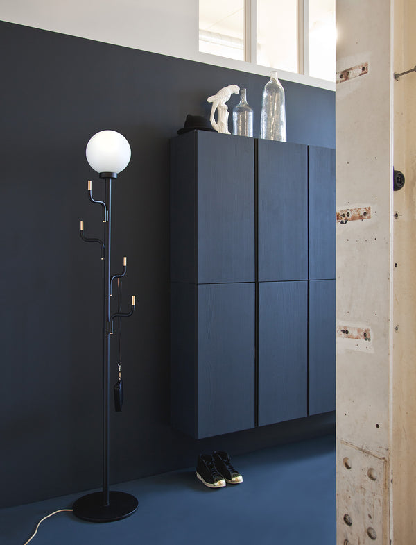 BIG DARLING floor lamp & hanger Ninja Black