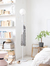 BIG DARLING Floor lamp & hanger Cottoncandy White