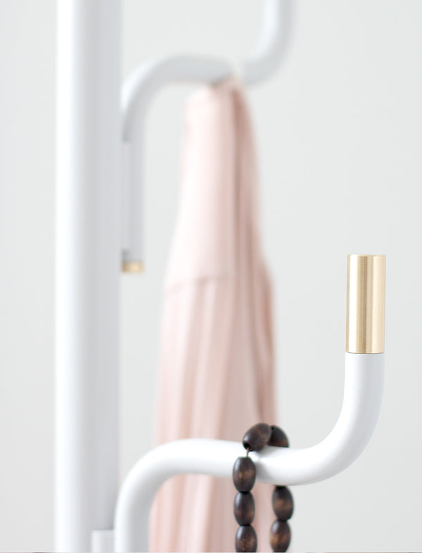 BIG DARLING Floor lamp & hanger Cottoncandy White