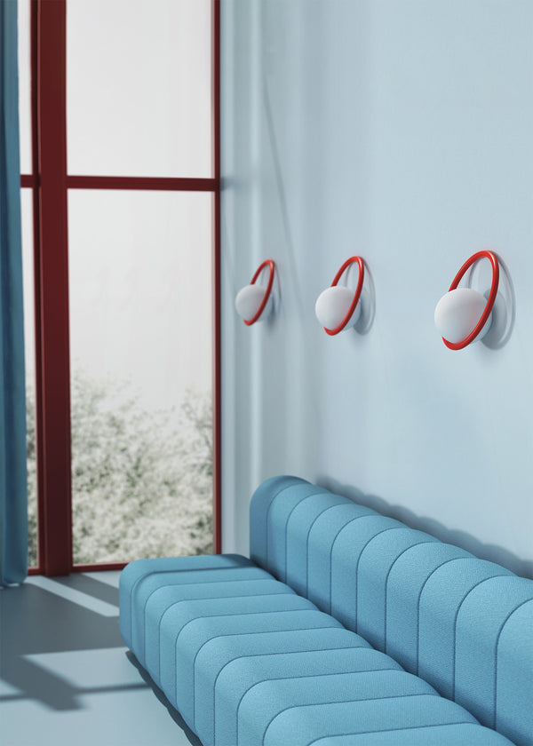 HULA HOOP  Wall lamp Ninja Black