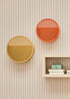 DIAGONAL WALL BASKET ORANGE