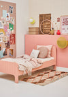 DIAGONAL WALL BASKET PINK