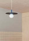 PLUTO LITTLE pendent in Charcoal Black