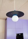 PLUTO LITTLE pendent in Charcoal Black