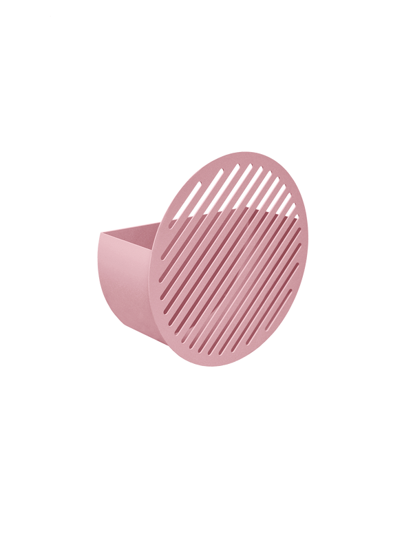 DIAGONAL WALL BASKET PINK