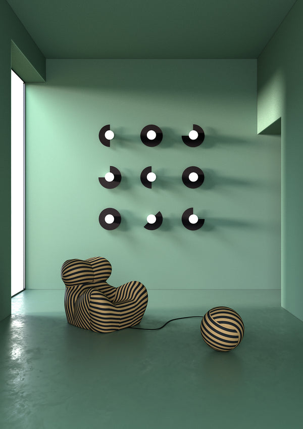 CANDY BIG CIRCLE 360 S - Wall & Ceiling Lamp