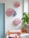 DIAGONAL WALL BASKET PINK