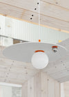 Pendelleuchte PLUTO BIG in Alba White 